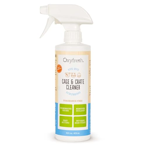 Oxyfresh Premium Crate & Cage Cleaner – Professional Dog Crate