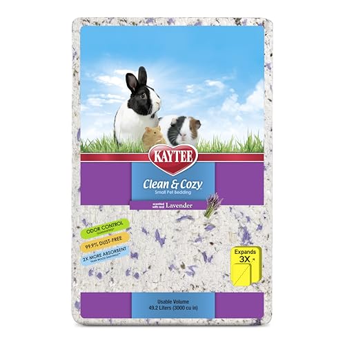 Kaytee Clean & Cozy Lavender Bedding For Pet Guinea Pigs,
