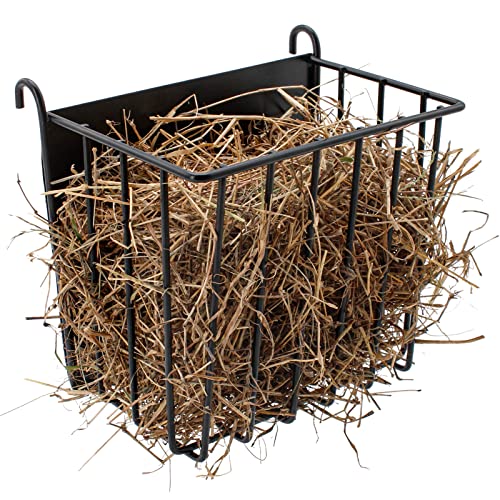 Guinea Pig Hay Feeder，Rabbit Hay Feeder with Heavy-Duty Metal Frame